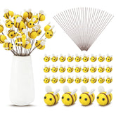 FineCheer felt bees 30-pack for centerpieces and vase accents.