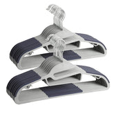 Finnhomy hangers front view for space-saving closet organization