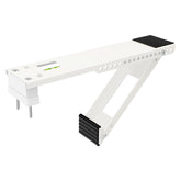 The Fioracl window bracket demonstrates universal compatibility for most AC units.
