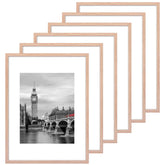 Fixwal 12x16 natural frame with thin border for an elegant wall display