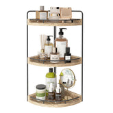 Fixwal bathroom organizer with a 3-tier design for tidy countertop storage.