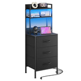 Fixwal LED nightstand with RGB strip for customizable ambient lighting