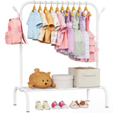 FLOUREE kids clothing rack dress-up white for easy access