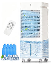 Fluencara portable air conditioner front view, compact cooling for any room.
