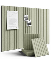 Fluxynara large felt tiles arranged for a customizable workspace