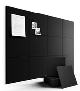 Fluxynara tiles laid out in a modular bulletin board for organized schedules.