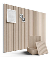 Fluxynara large felt bulletin board tiles arranged in a versatile 12-pack display