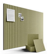 Fluxynara large felt bulletin board tiles arranged on wall for modular organization