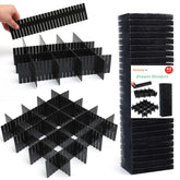 Flytianmy drawer dividers keep items organized and visible.
