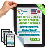 Fodeez 8.5x11 document holder on glass showing quick updates