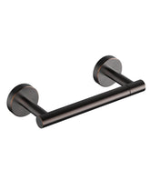 FORIOUS pivoting double-post toilet paper holder, wall-mounted, easy roll changes.