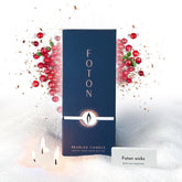 Foton Pearled Candle 18oz centerpiece glow for home dΓ©cor.