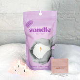 Foton Sandle Pearled Candle 10oz pearls pour demonstrates customizable design.