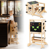 FOXIZ 4-in-1 foldable tower folded for compact storage