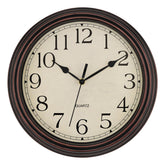 Foxtop bronze 14in clock face with bold numerals for easy reading