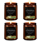 FF FRAGRFLOWING citronella candles set in premium packaging, ideal for gifting.