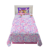 Franco Paw Patrol girls fitted sheet with flower doggies, soft and durable for kids' nights.