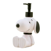 Franco Snoopy soap dispenser featuring Peanuts design for sinks with smooth dispensing.