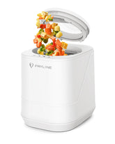 FRYLINE 4L electric composter top view on counter reduces kitchen waste odor.