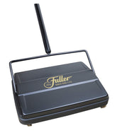 Fuller Brush 17027 sweeper clears crumbs on hardwood efficiently.