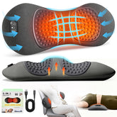 FunBy 3in1 lumbar pillow front view showing desk-side back support and ergonomic alignment