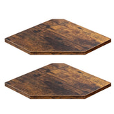Fun Memories corner shelf wall mount set 2 shows easy assembly and sturdy brackets.