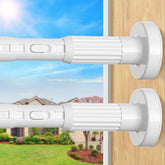 Fvonzn tension rod extended-length design fits 41-146 inches without drilling.