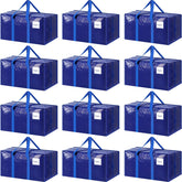 FYGRIP 12-pack moving bags showcase a durable zipper and reinforced stitching for heavy loads.