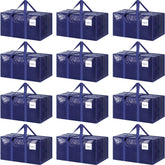 FYGRIP 12-pack moving bags with strong zipper for secure packing