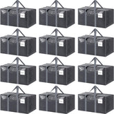 FYGRIP extra-heavy-duty moving bags with open zipper, ideal for quick packing and loading.