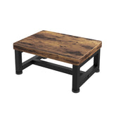 FYGUES wooden step stool with non-slip feet for stable everyday use.