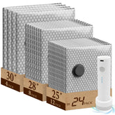 FYXHHOT vacuum bags travel pack with rechargeable pump for compact packing.