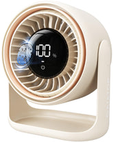 Gaiatop desk fan front view showcases compact desktop cooling