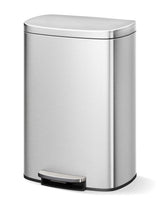 GarveeHome stainless steel kitchen trash can with 13 gal capacity for clutter-free kitchens.