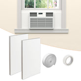 GCGOODS window insulation panel front view reduces drafts and enhances room comfort.