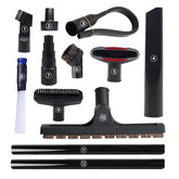 GEBDSM universal vacuum attachments kit with hose adapter for versatile cleaning
