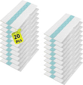 Generic mop replacement pads show easy attachment action for VACMOP Pro