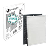 GermGuardian Filter H HEPA-Pure true HEPA filtration captures fine particles for cleaner air.