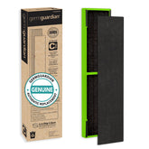 GermGuardian Toxin Clear filter pleats close-up showing dense media for better VOC capture.