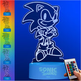 Get Trend Sonic The Hedgehog night light base with matte finish adds subtle glow to desks.