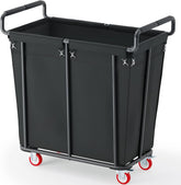 Gewudraw 360L rolling laundry hamper with wheels for easy family laundry storage.
