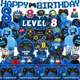 Gexlaju level 8 banner adds eye-catching gaming vibe to the party