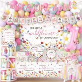 Gexlaju Wildflower bannerβfestive focal point for photos and decor.