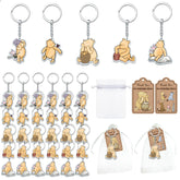 Ggjgrpx Winnie baby shower keychain β durable acrylic keepsake with vibrant print