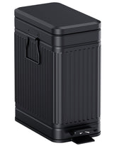 GibHerz 10L trash can with soft-close lid for quiet operation