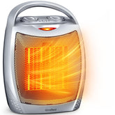 GiveBest portable space heater front view showing compact warmth for small rooms