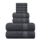 GLAMBURG Ultra Soft bath towels 27x54 offer plush absorbency for daily use.