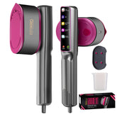 Glewbee travel steamer compact design enables portable styling for on-the-go touch-ups.