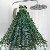Glicrili eucalyptus shower bundle stems create a spa-like bathroom atmosphere.