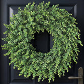 GLIDLION real touch eucalyptus leaves close-up with lifelike texture for natural-looking decor